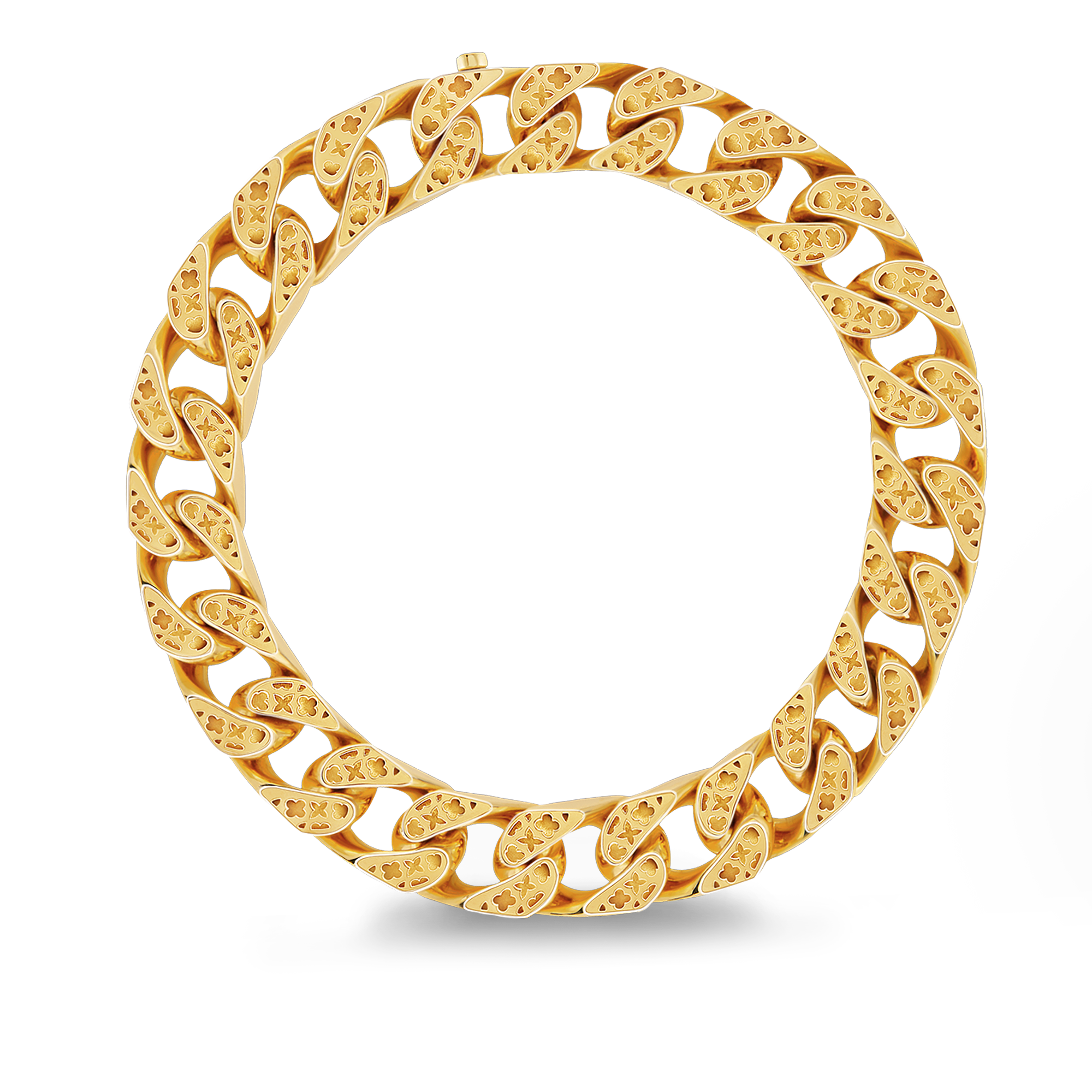 Gold diamond hot sale cuban link